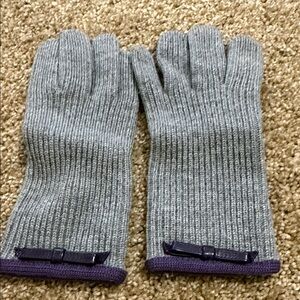 Coach Gray Knit Accessory